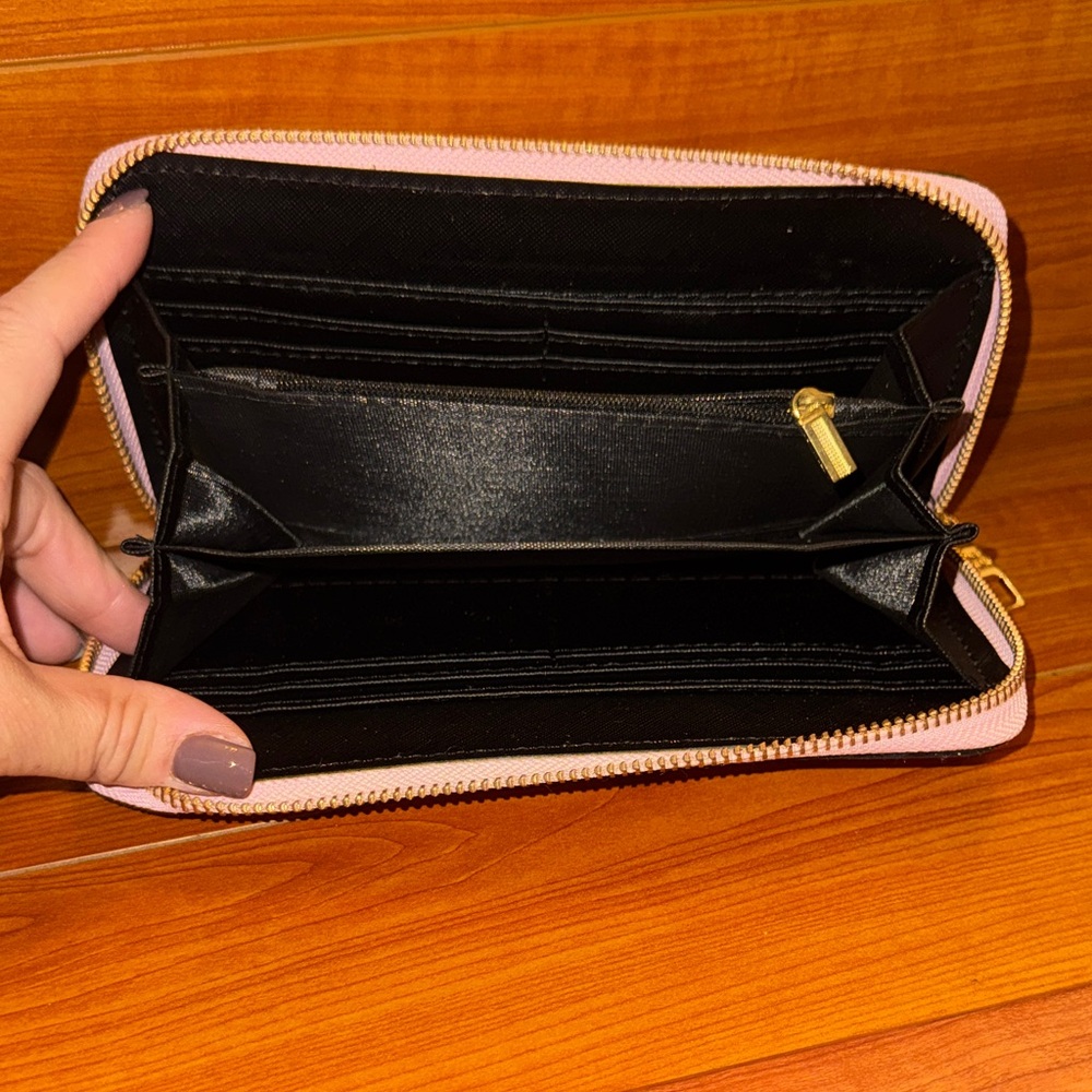 Pink Monogram Wallet - Picture 2 of 3